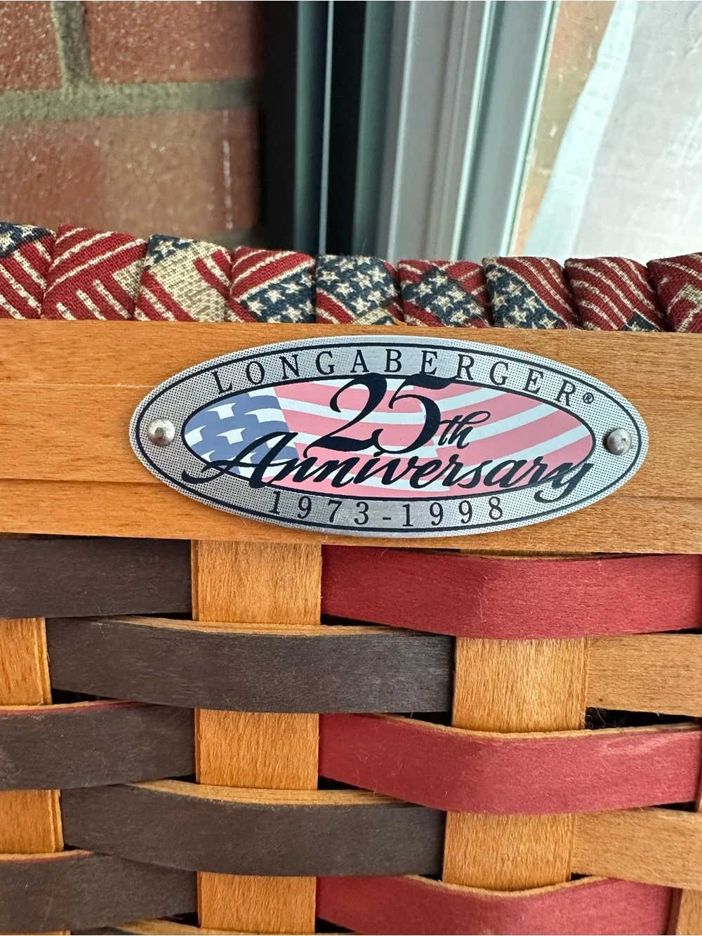 Longaberger 25th Anniversary Basket
